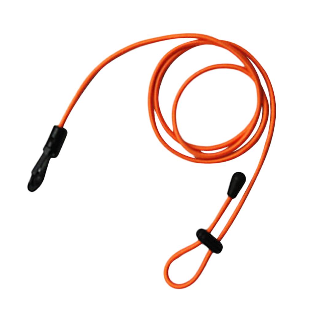 Fishing Kayak Paddle Leash - 耐久性のあるカヤックパドルリーシュテザーロープ、スプリングクリップ付き、釣りカヤックアウトドア用アクセサリー用