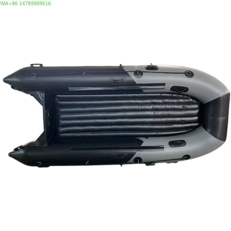 Fishing Kayak Inflatable - ODM OEM 12フィート（380cm）インフレータブルPVCヨットカヤック 0.9/1.2MM折りたたみ式安定ディンギー ウォータースポーツ、サーフィン、釣り用ボート