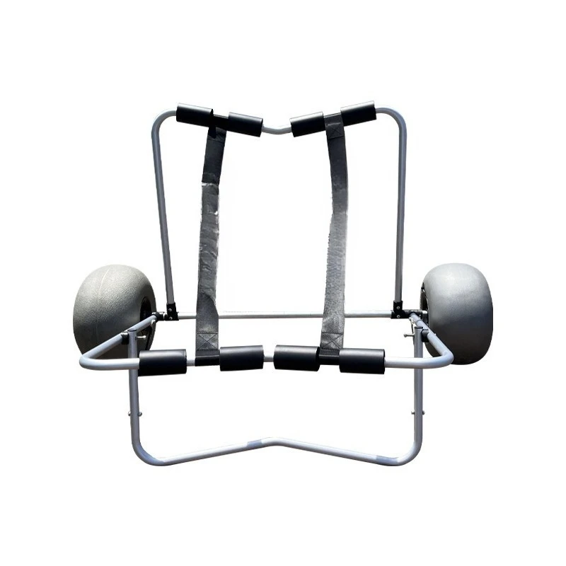 Fishing Kayak Cart - アサルトボートトレーラー、インフレータブルカヤック、ドリフティングボート、フィッシングボート、カヌー、アルミ合金製折りたたみカート