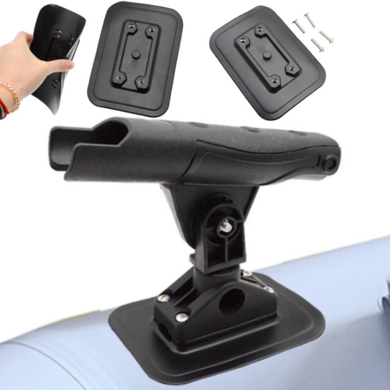 1 セットインフレータブルボート釣り竿ホルダー固定ベース P - Fishing Kayak Rod Holder のレビューと価格