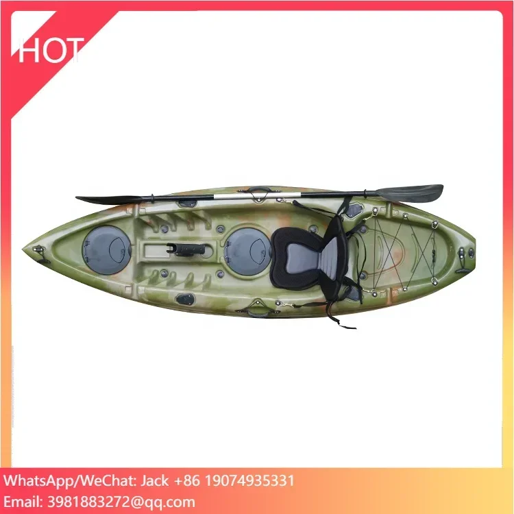 バイキング9フィートスペシャルシングルシートパドルカヤック人 - Fishing Kayak Sit In のレビューと価格