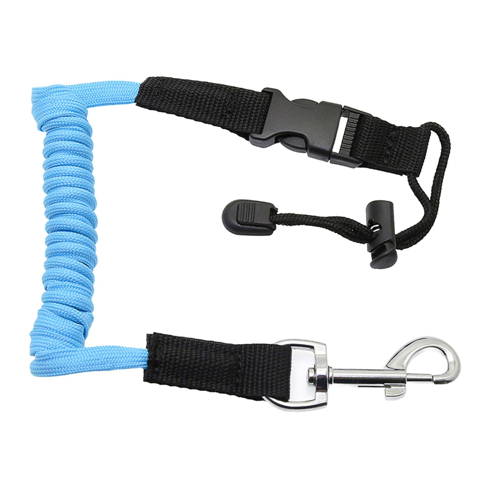 カヤックパドルリーシュバンジーコードホルダーフレキシブルスト - Fishing Kayak Paddle Leash のレビューと価格