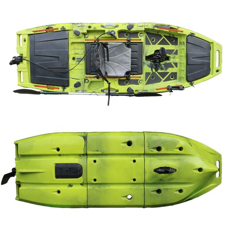 ペダル駆動モジュール式レクリエーショナルカヤック 10フィー - Fishing Kayak Pedal Drive のレビューと価格