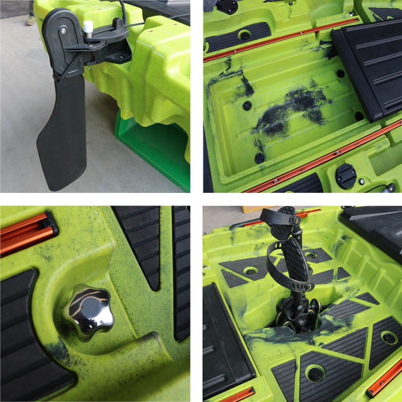 ペダル駆動モジュール式レクリエーショナルカヤック 10フィー - Fishing Kayak Pedal Drive のレビューと価格