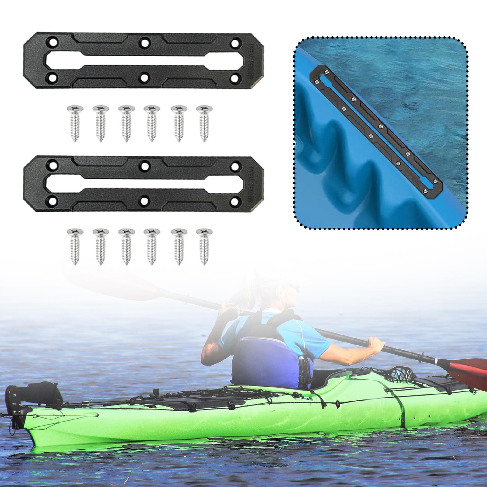 2ピースカヤックトラックレール、カヤックロープロファイルトラ - Fishing Kayak Anchor のレビューと価格