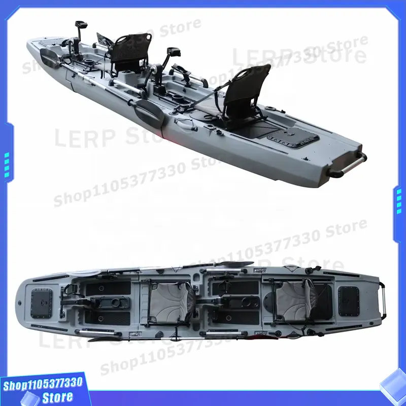 14.5フィート モジュラーカヤック ダブルシート シットオ - Fishing Kayak Sit In のレビューと価格