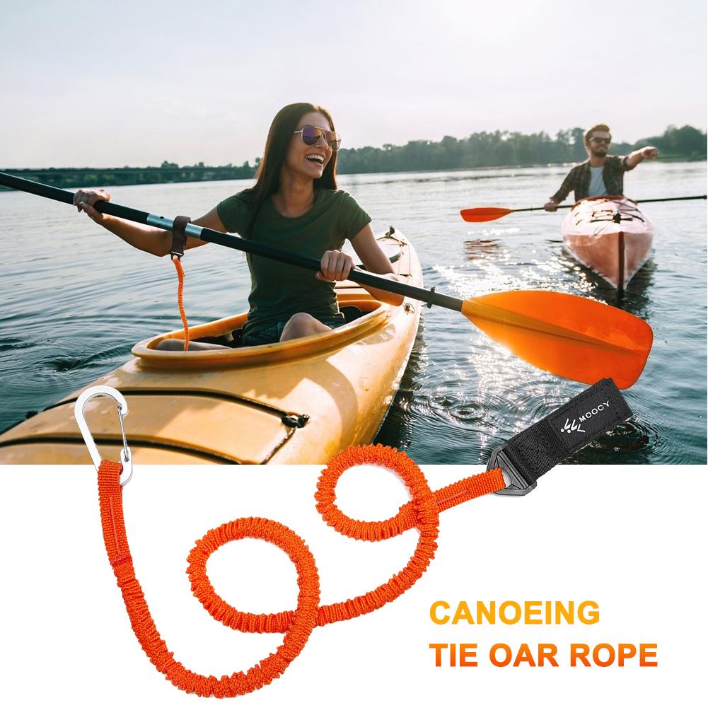 弾性カヌーパドルリーシュ、紛失防止ロープ、ローイングカヤック - Fishing Kayak Paddle Leash のレビューと価格
