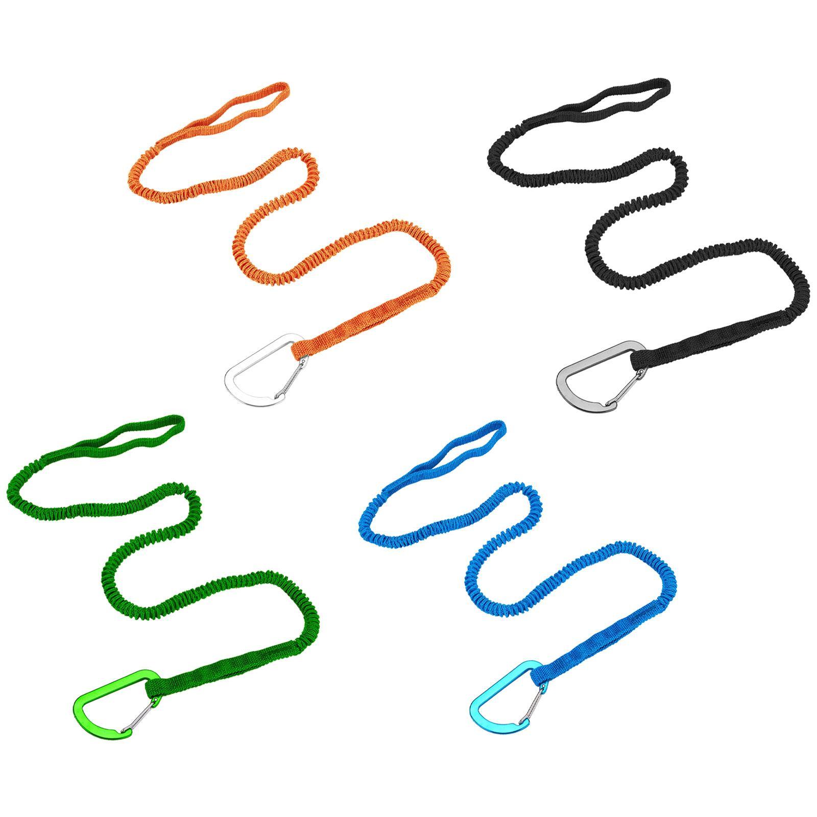 カヤックパドルリーシュテザー釣り竿ホルダー伸縮ストラップ15 - Fishing Kayak Paddle Leash のレビューと価格