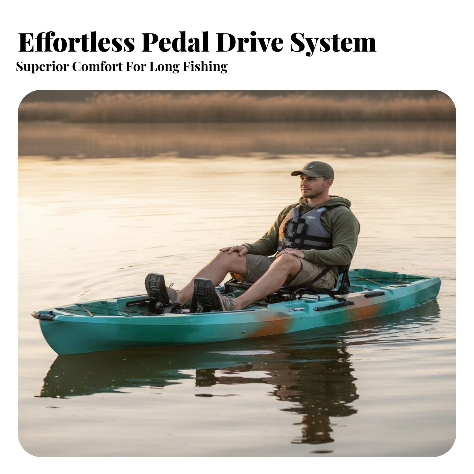 ペダルドライブフィッシングボート折りたたみ式インフレータブル - Fishing Kayak Inflatable のレビューと価格