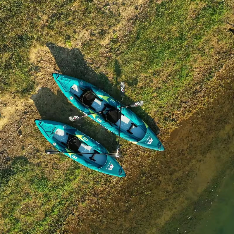 カヌーカヤック インフレータブルボート 1～2人乗り 840 - Fishing Kayak Paddle のレビューと価格