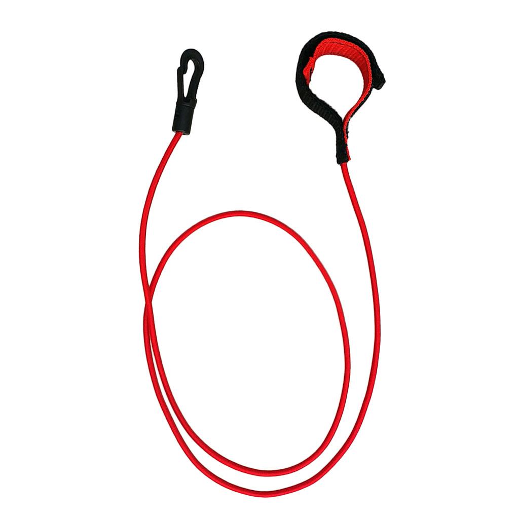 弾性バンジーロープ カヤックパドルリーシュ 軽量釣り竿ホルダ - Fishing Kayak Paddle Leash のレビューと価格