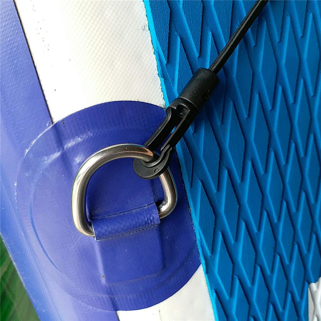 弾性バンジーロープパドルリーシュマリン安全装置カヤック釣りカ - Fishing Kayak Paddle Leash のレビューと価格