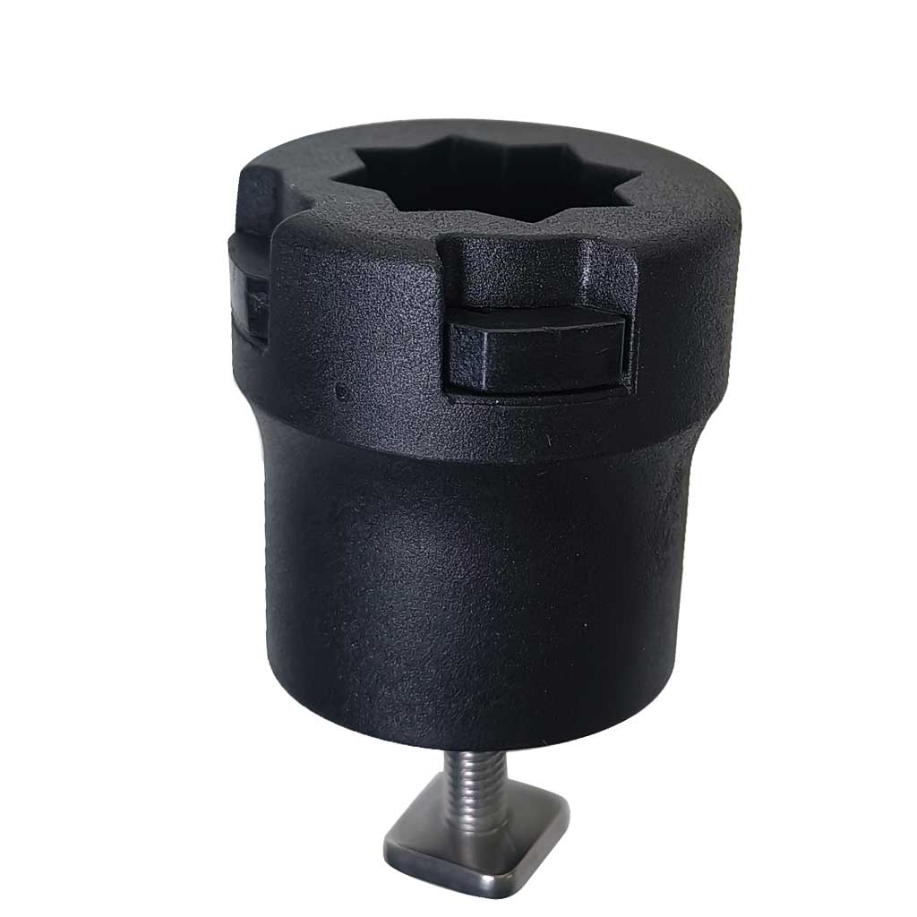 1ピースカヤックスライディングギアヘッドトラックアダプターカ - Fishing Kayak Fish Finder Mount のレビューと価格