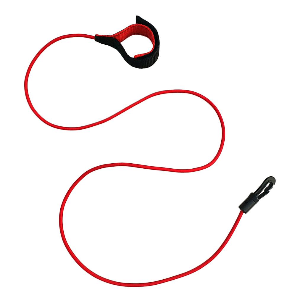 弾性バンジーロープ カヤックパドルリーシュ 軽量釣り竿ホルダ - Fishing Kayak Paddle Leash のレビューと価格
