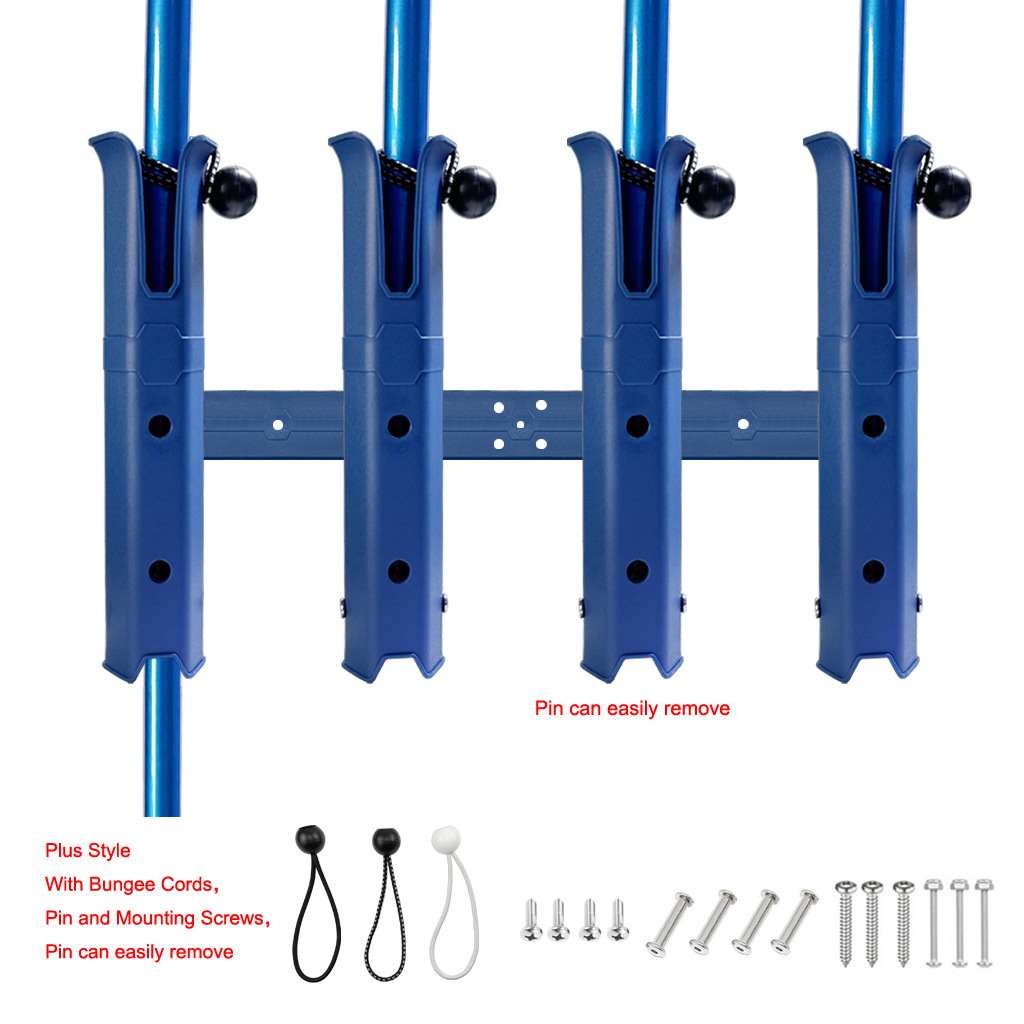調整可能な4ポールプラスチック製釣り竿ホルダー、ボート用ロッ - Fishing Kayak Rod Holder のレビューと価格