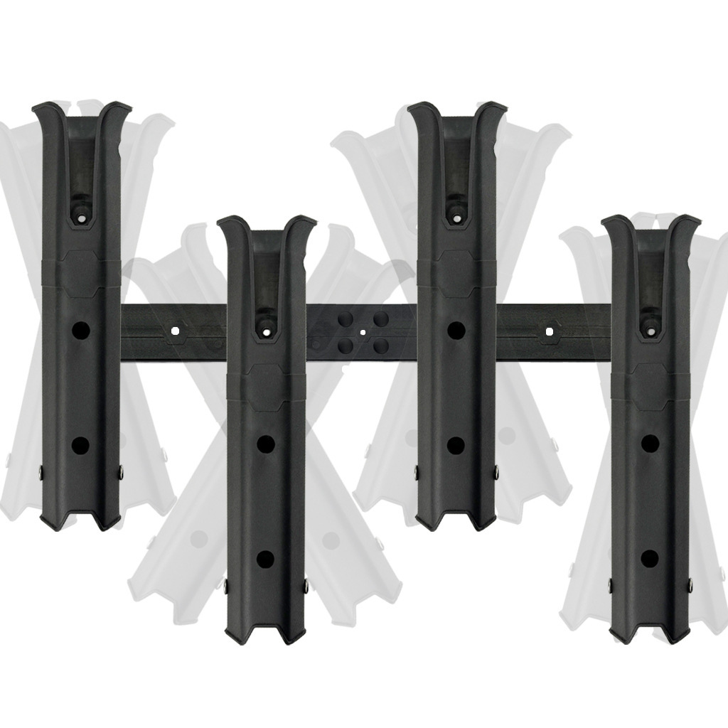 調整可能な4ポールプラスチック製釣り竿ホルダー、ボート用ロッ - Fishing Kayak Rod Holder のレビューと価格