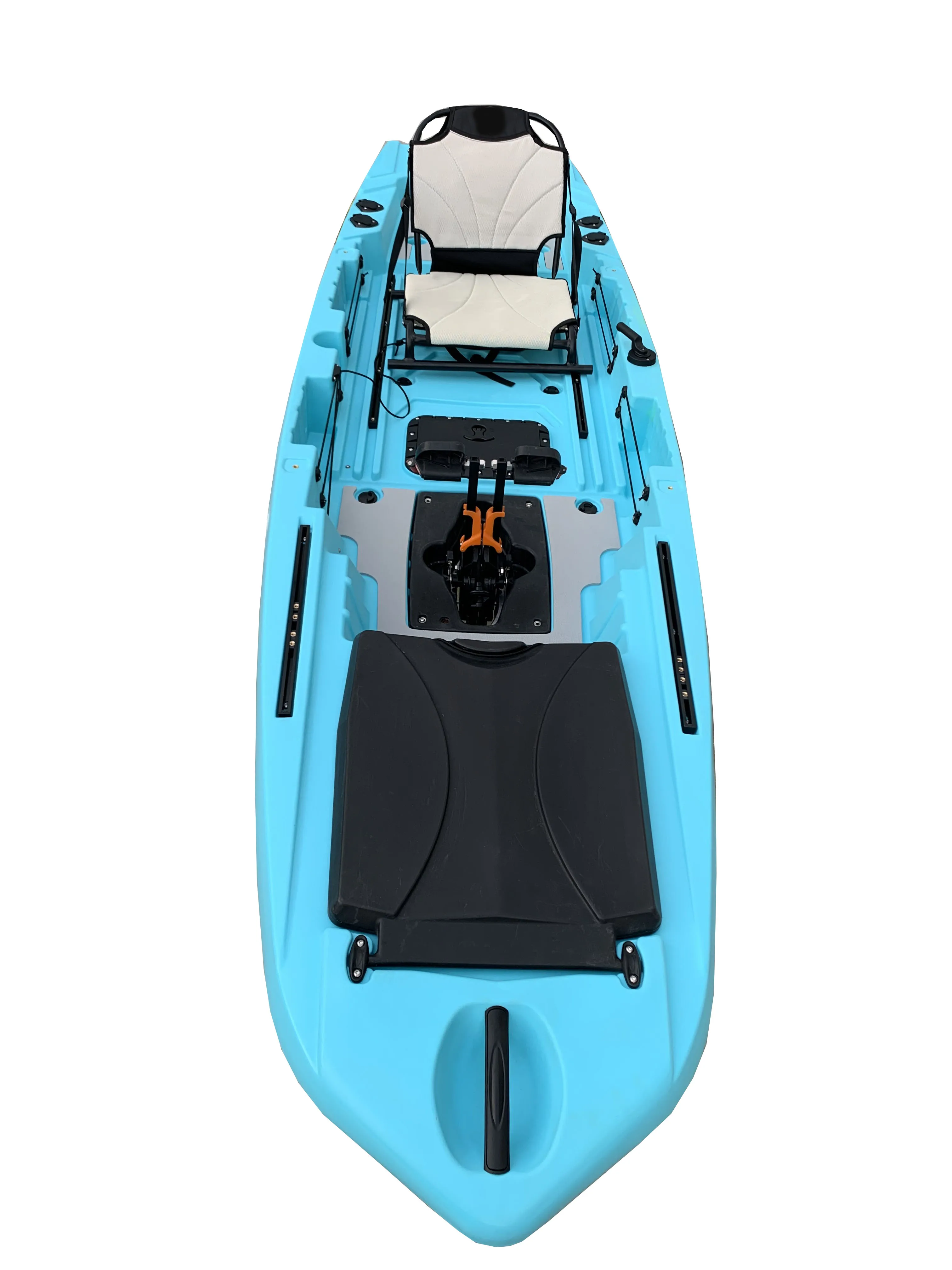 プラスチック製のシングルフィッシングペダル,プロのカヤック, - Fishing Kayak Seat のレビューと価格