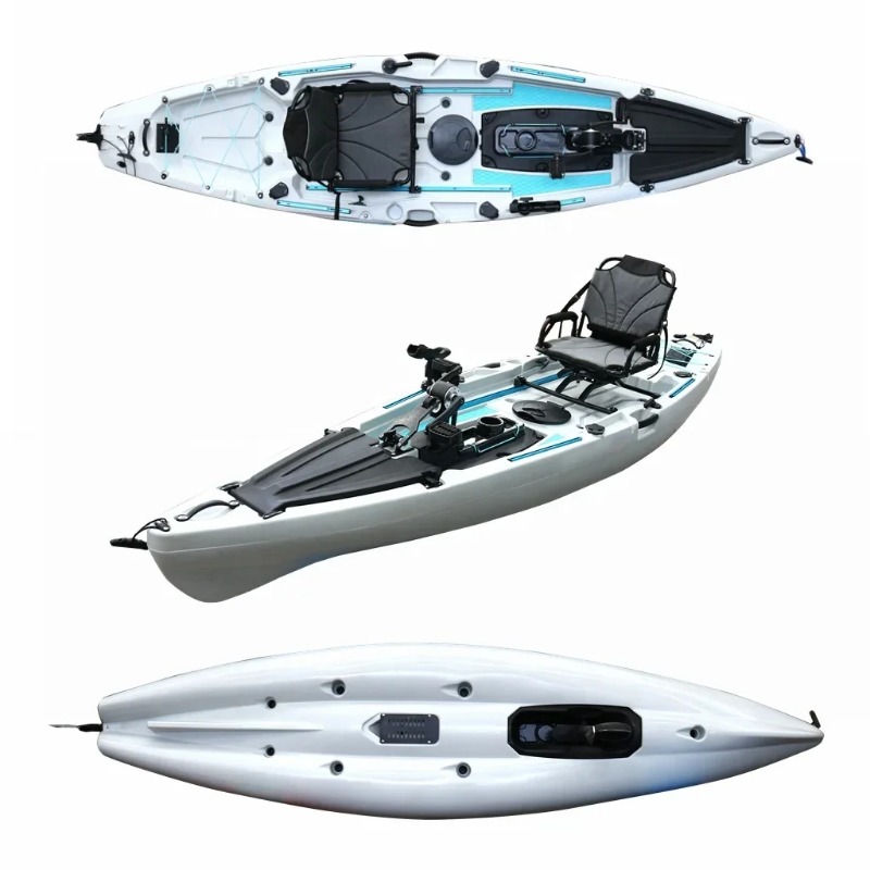 バイキング12フィートペダルドライブカヤック、シットオントッ - Fishing Kayak Sit In のレビューと価格