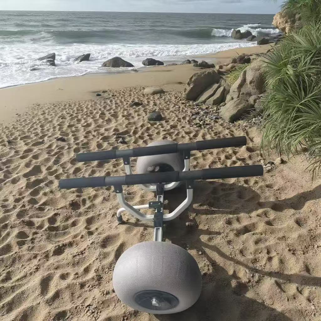 ヤクアウトドア アルミ製カヤックトロリー＆ビーチカート ペダ - Fishing Kayak Cart のレビューと価格