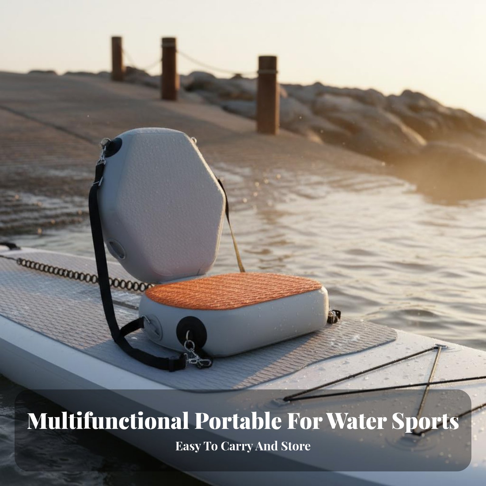 インフレータブルカヤックシート耐摩耗性インフレータブルフィッ - Fishing Kayak Paddle のレビューと価格
