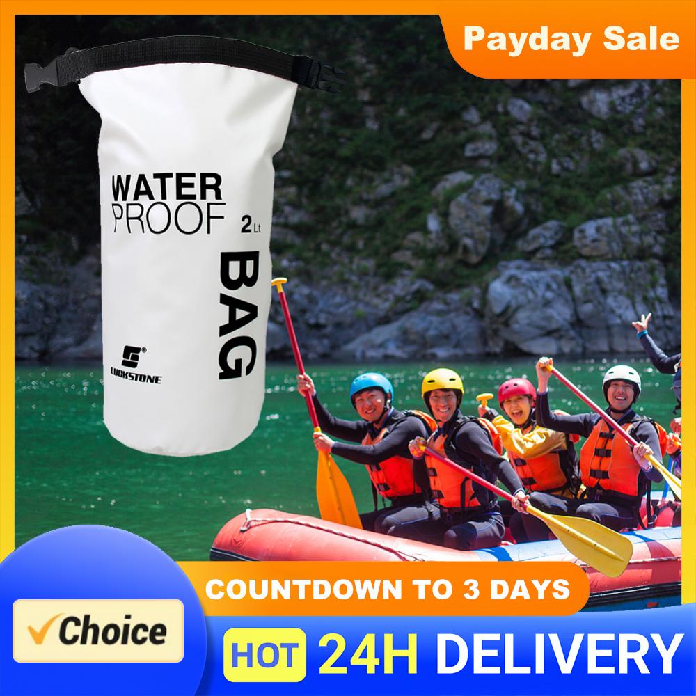 2L 水泳ウォーターバッグ超軽量ラフティングカヤックバッグ携 - Fishing Kayak Storage Bag のレビューと価格