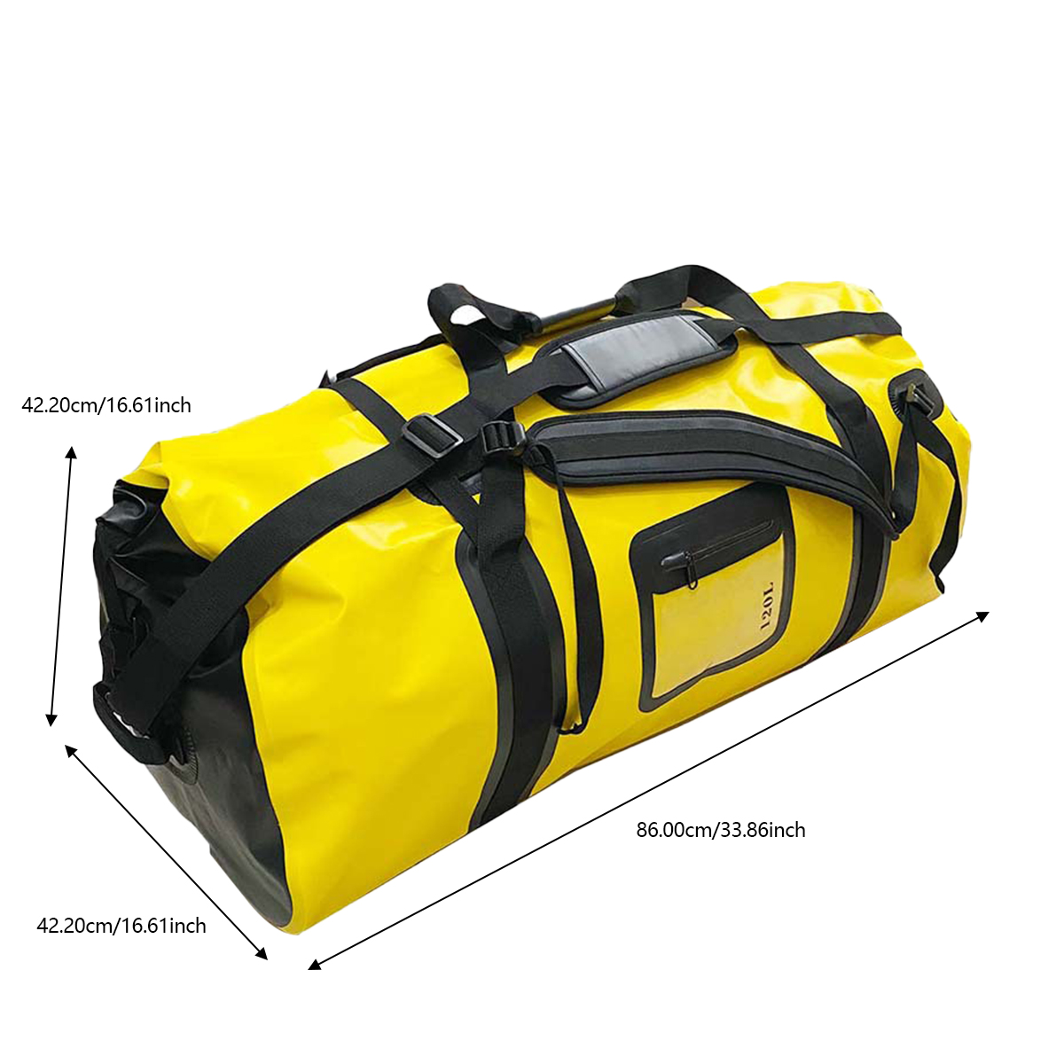 40L/66L/120L 防水ダッフルオートバイテール荷物バ - Fishing Kayak Crate のレビューと価格