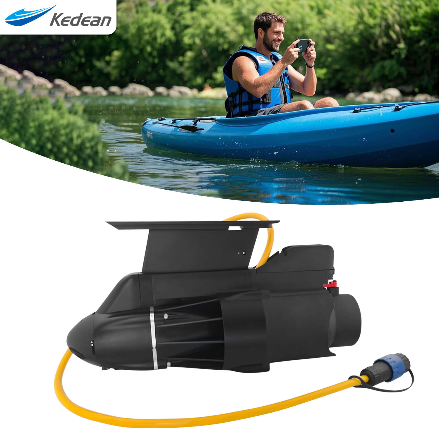 釣り船用の方向性電気トローリングモーター、パドルボードやカヤ - Fishing Kayak Trolling Motor のレビューと価格