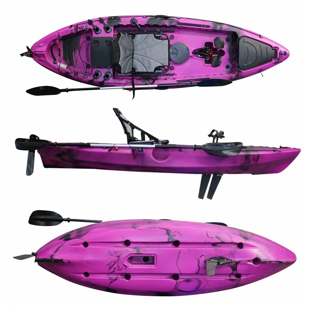 新設計プラスチックカヤック釣り用フットペダルドライブ、海・湖 - Fishing Kayak Pedal Drive のレビューと価格