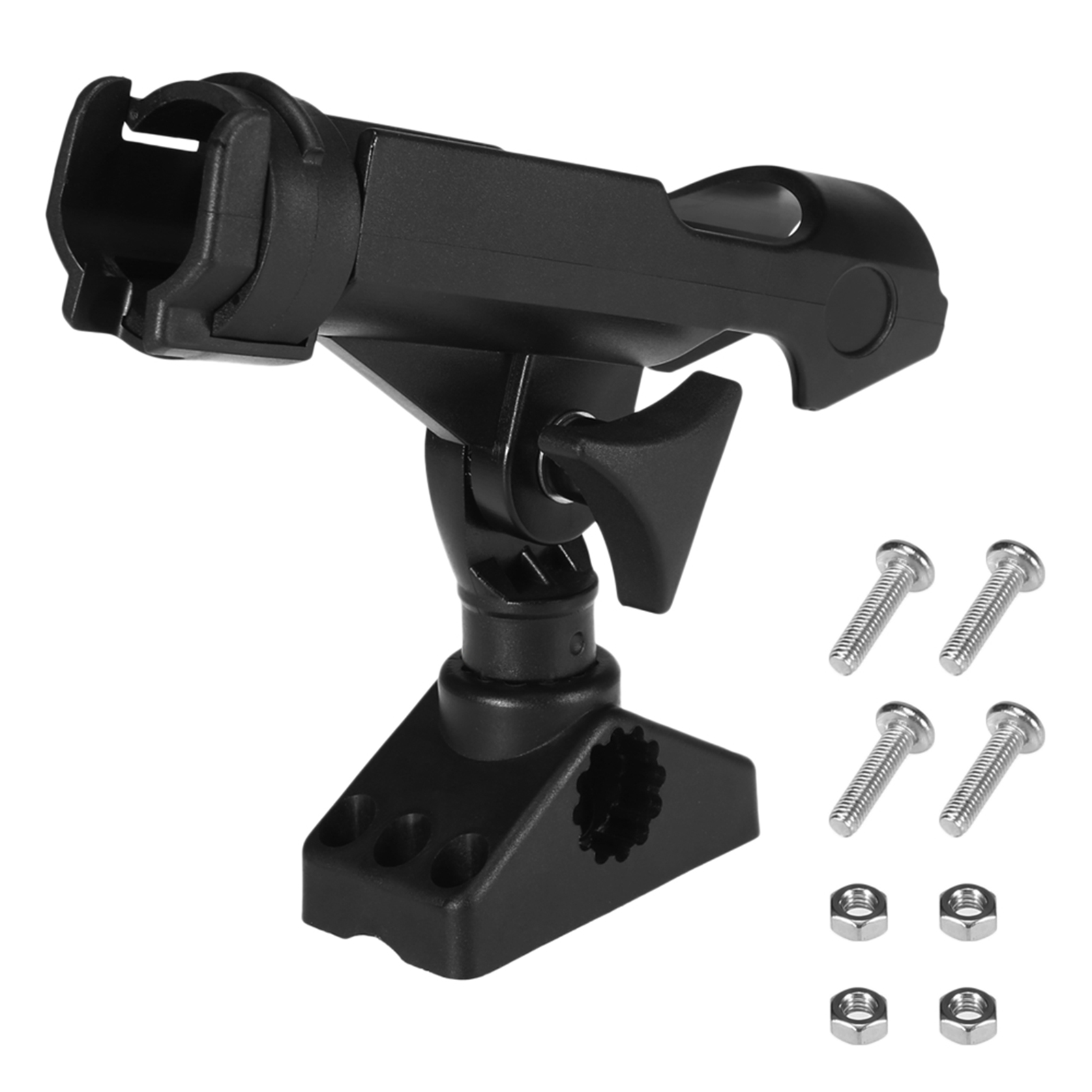 ステンレス鋼の釣り竿ホルダー,360度回転ベース,調整可能な - Fishing Kayak Rod Holder のレビューと価格