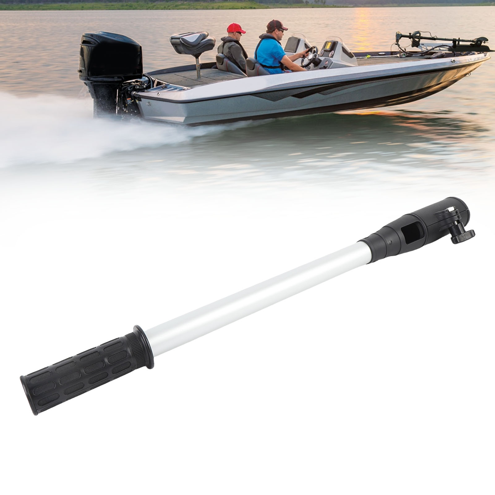 ティラーハンドルエクステンション人間工学に基づいたハンドルノ - Fishing Kayak Cart のレビューと価格