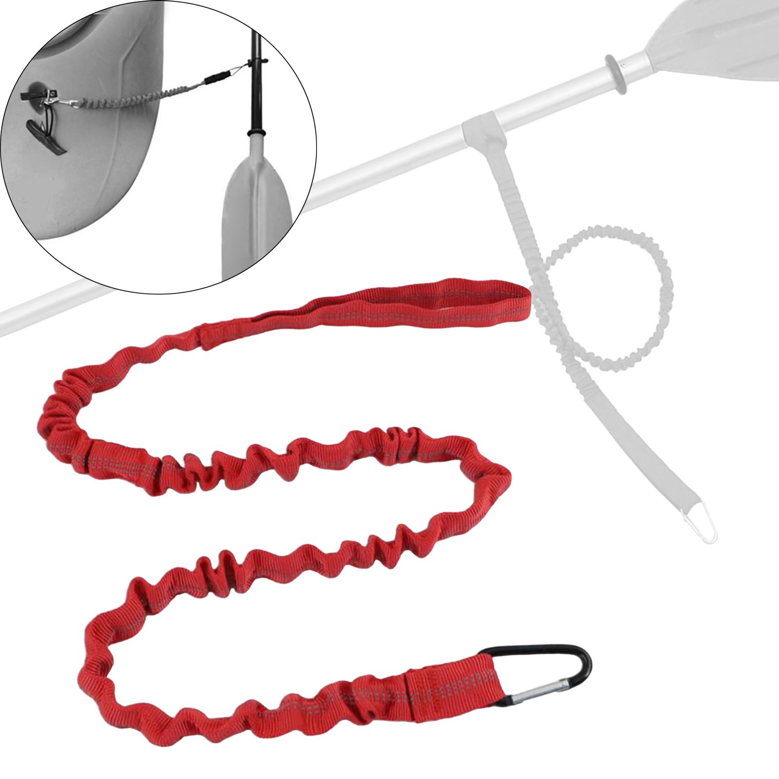 耐久性のあるパドルリーシュ ナイロンカヤックアクセサリー ボ - Fishing Kayak Paddle Leash のレビューと価格