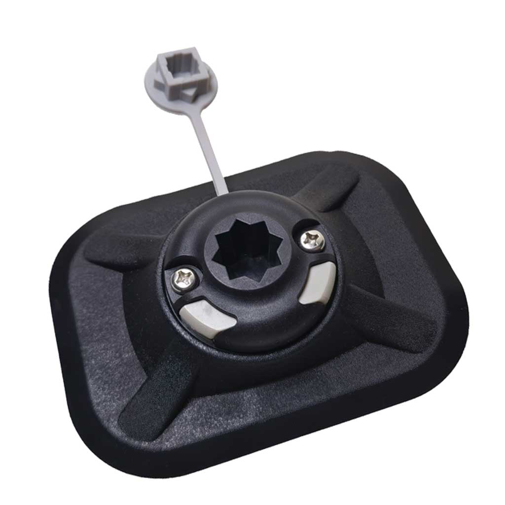PVC製インフレータブルボート釣り竿ホルダーマウントカヤック - Fishing Kayak Fish Finder Mount のレビューと価格